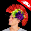 LED Mohawk Wig Multicolor